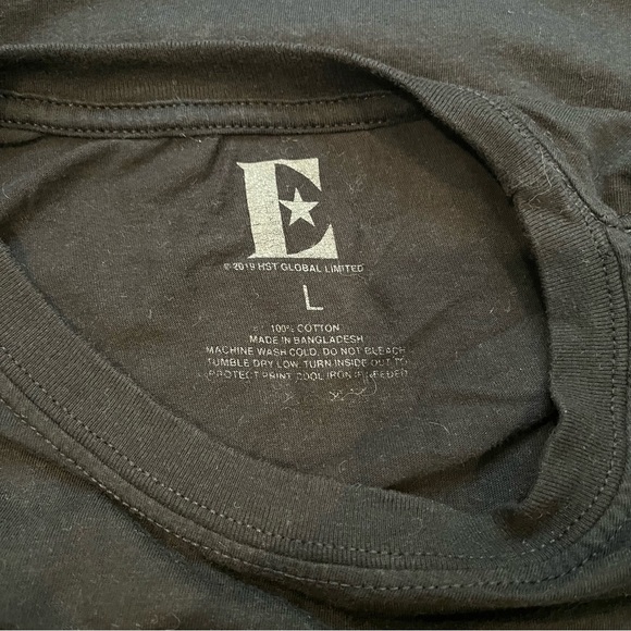 Elton John 2019 The B…. Is Back Gold Foil Print Rock N Roll Band Tee. - Picture 7 of 8